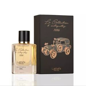 NIB Lattafa La Collection D'antiquites 1886 EDP Spray 0.65oz /20ml Unisex